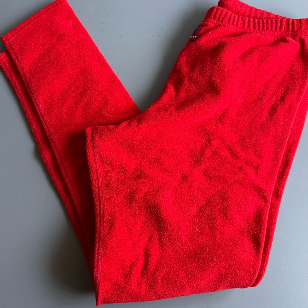 GUC Helly Hansen | Womens Red/Orange Fleece Pants | SZ M